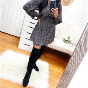 Sidney Microsuede Over the Knee Fashion A New Day available black and brown sz 9